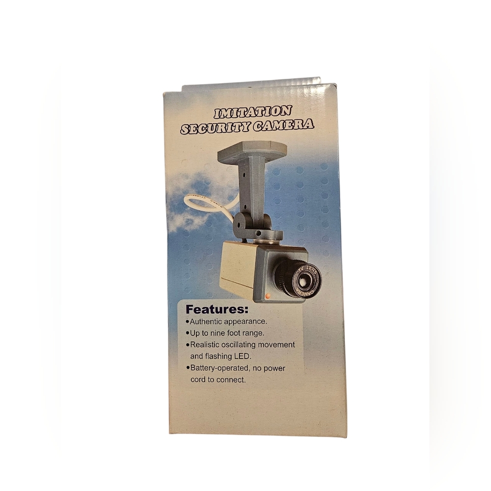Imitation Security Camera with LED NWOT